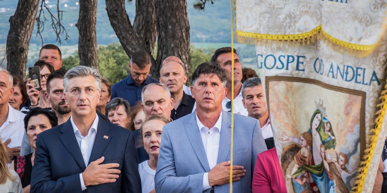 Imotski:  Dan grada Imotskog Gospa od Anđela, Andrej Plenković sudjelovao u Procesiji i Misi