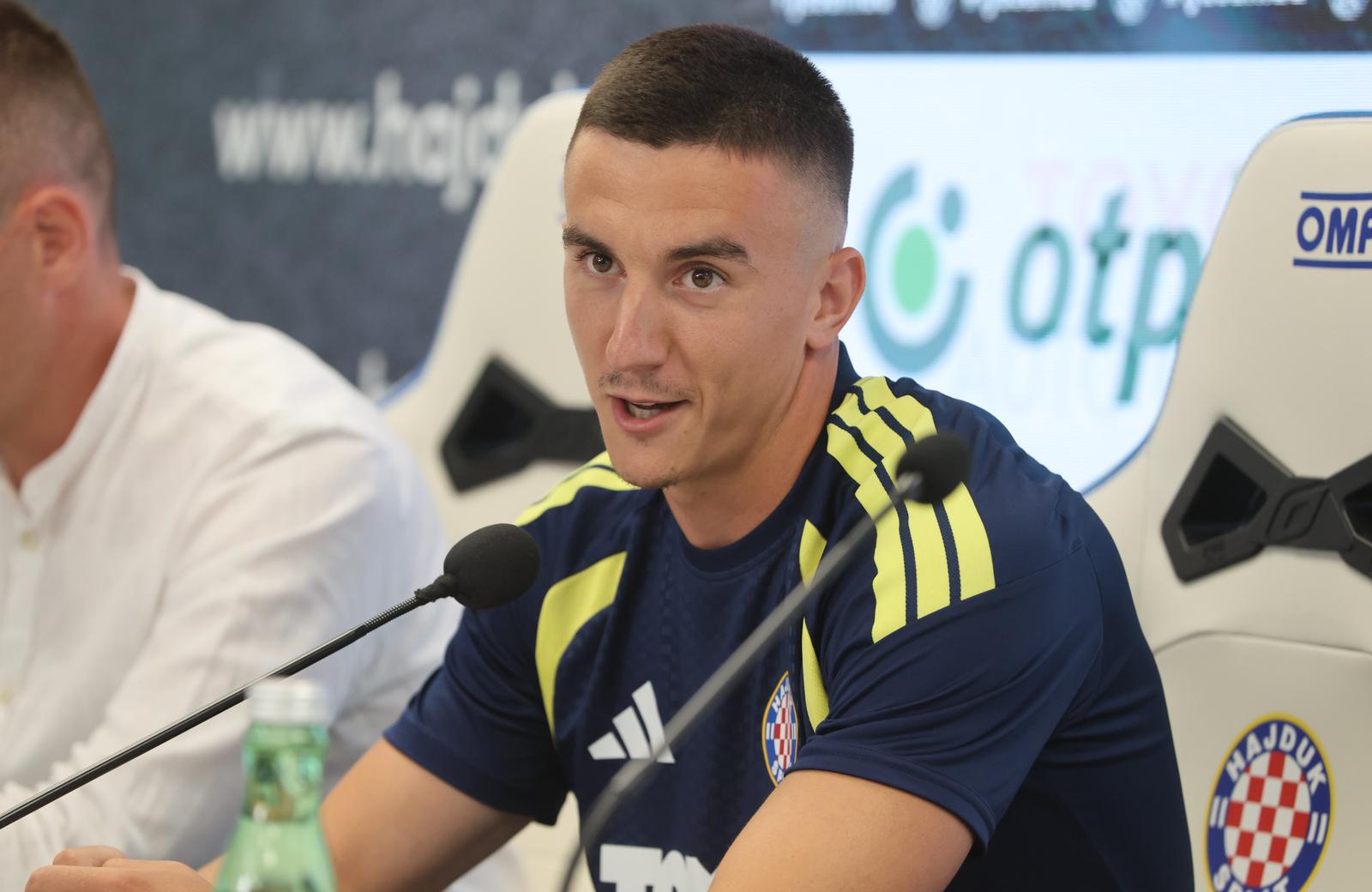 Split: Trener Gonzalo Garcia i Michele Šego održali su konferenciju za medije