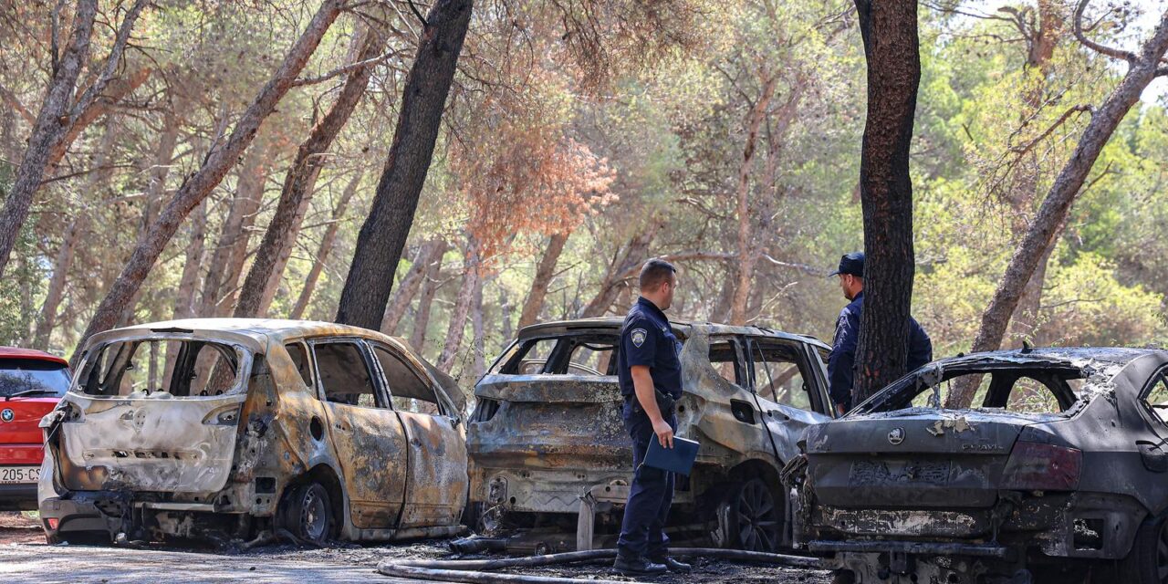 Seget Donji: Izgorjela tri automobila u kompleksu Hotela Medena