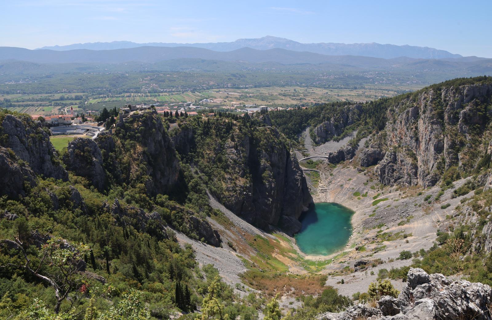 Imotski: Padaju vodostaji na imotskim jezerima i akumulacijama