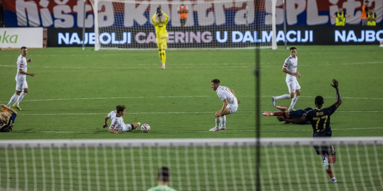 Prva utakmica Hajduka i Rakova u play-offu za ulazak u UEFA Konferencijsku ligu