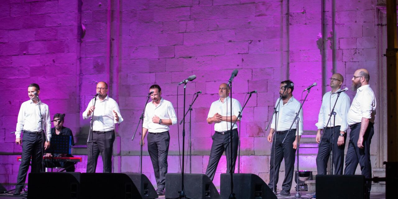 Dubrovnik: Ispred katedrale održan koncert najboljih hrvatskih klapa