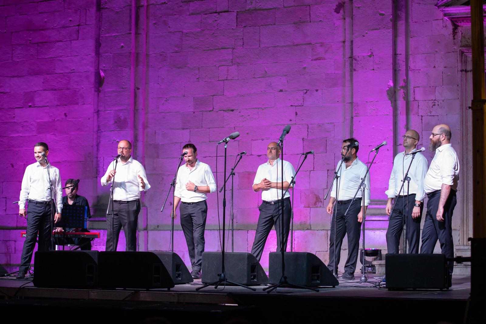 Dubrovnik: Ispred katedrale održan koncert najboljih hrvatskih klapa