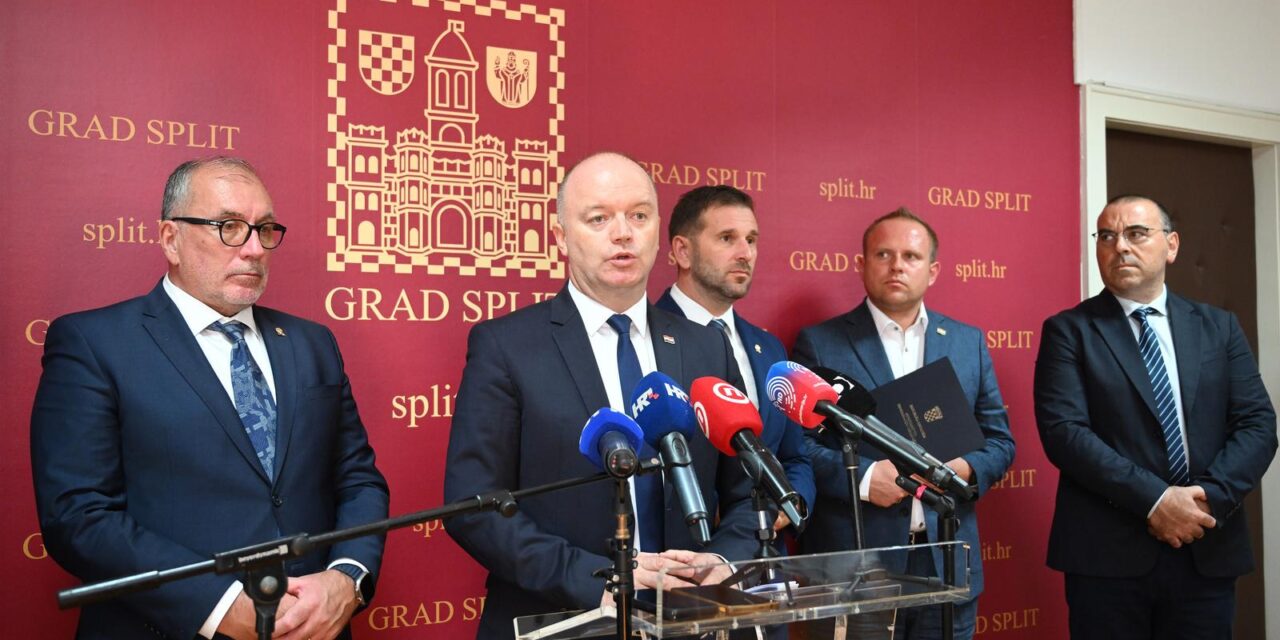 Split: Ministar Šipić sastao se s gradonačelnikom Tomislavom Šutom