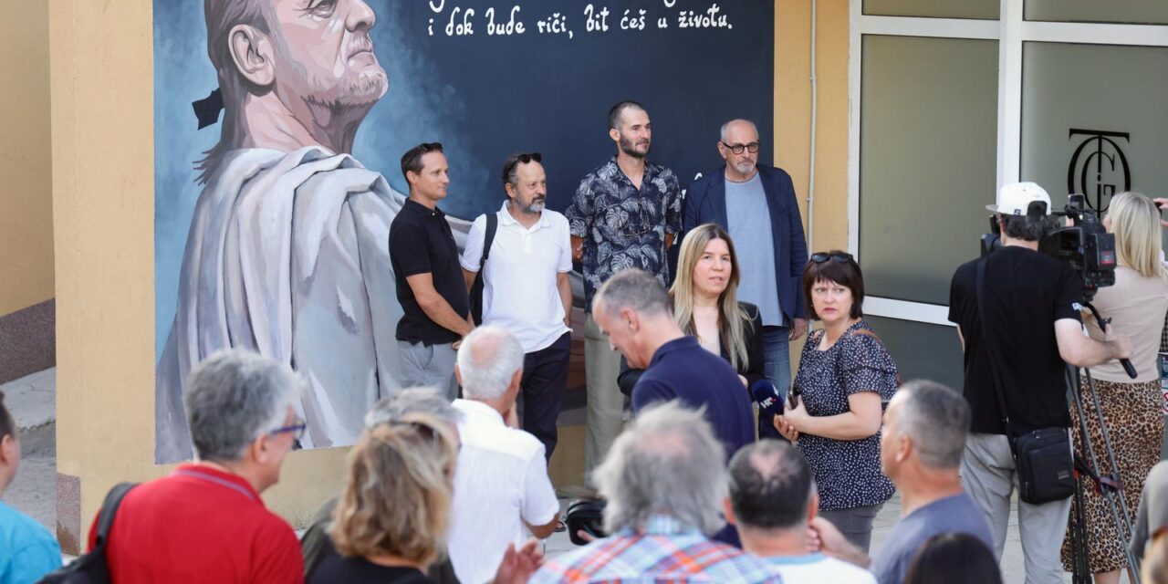 Split: Otkriven grafit posvećen glumcu Josipu Gendi