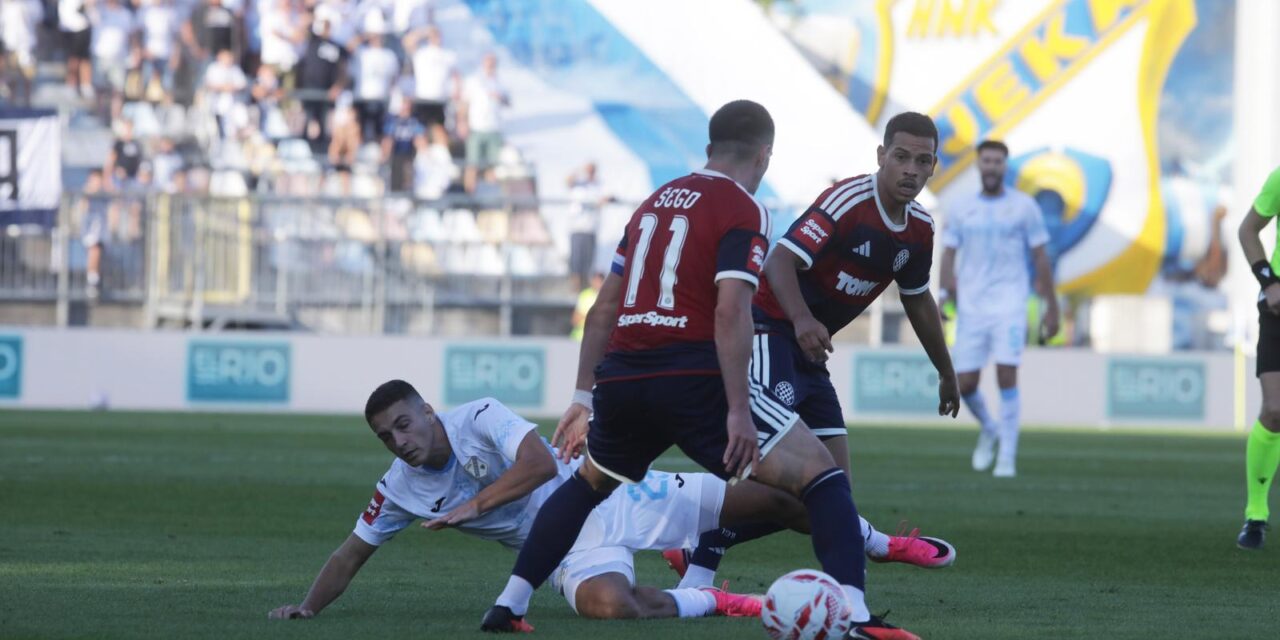 Rijeka: Rijeka i Hajduk sastali se u 8. kolu SuperSport HNL-a
