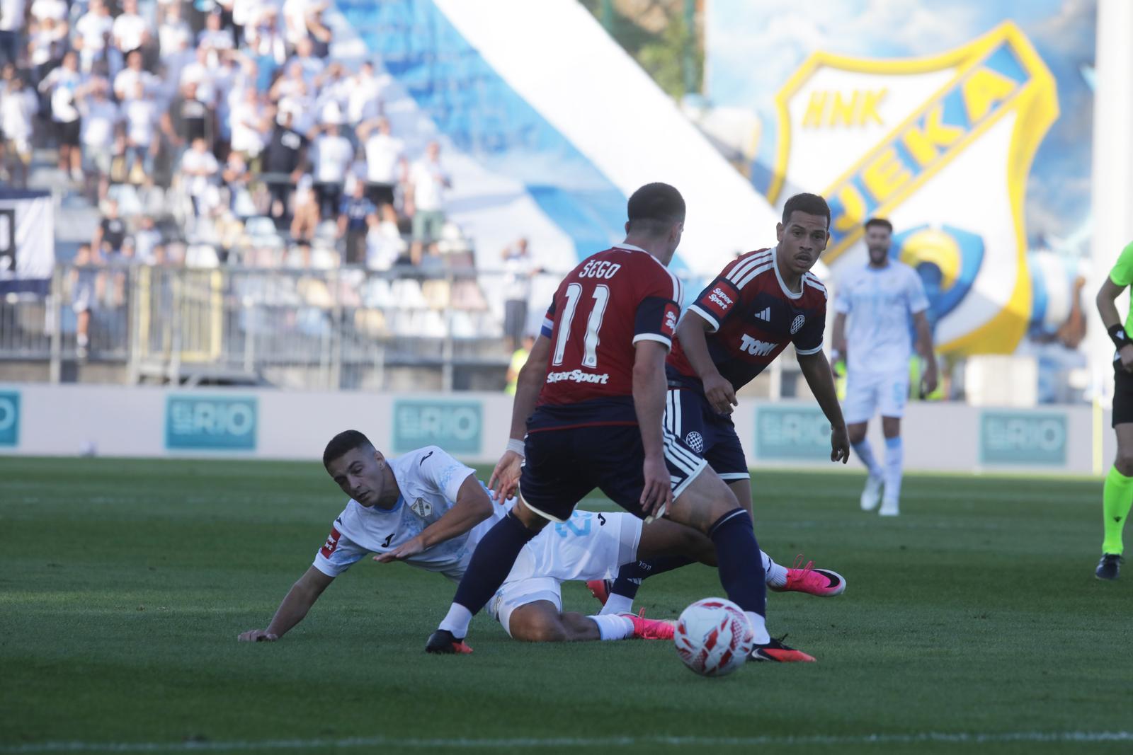 Rijeka: Rijeka i Hajduk sastali se u 8. kolu SuperSport HNL-a