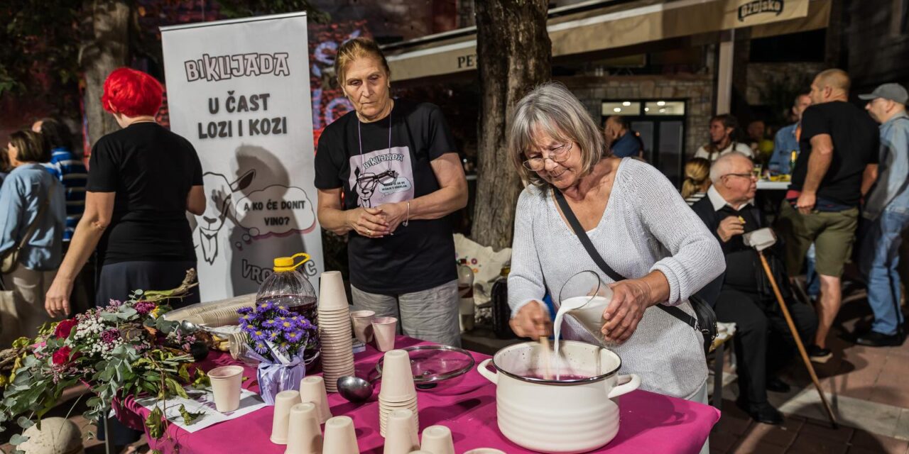 Vrgorac:  Održana 25 Biklijada napitak koji se pravi od Kozijeg Mlijeka i mladog Vina