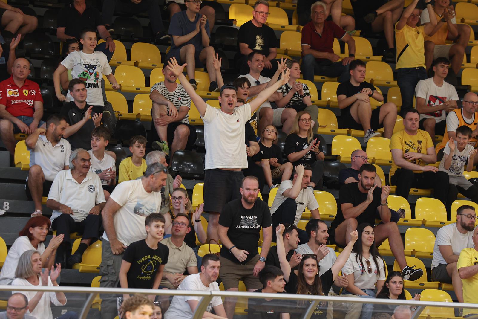 Split: Druga utakmica polufinala doigravanja za košarkaškog prvaka Hrvatske: KK Split – KK Cibona