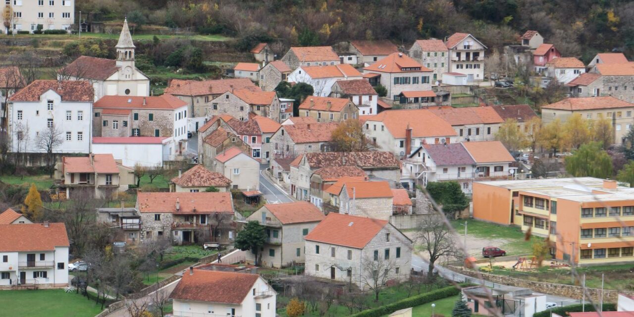 Panorama grada Vrlike